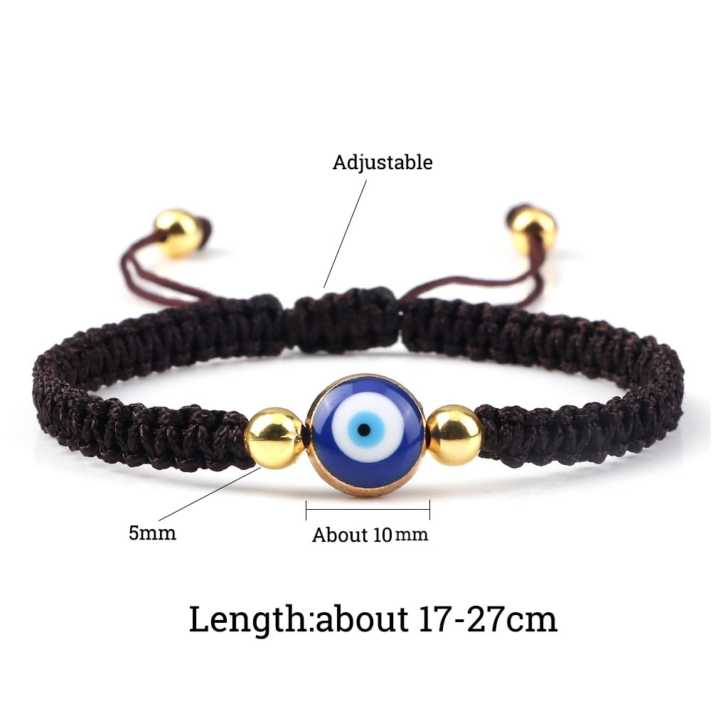 Evil Eye Braided Bracelet