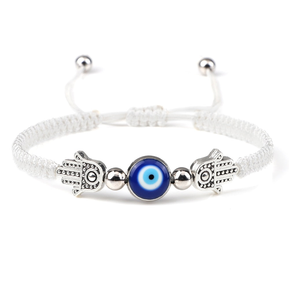 Evil Eye Braided Bracelet