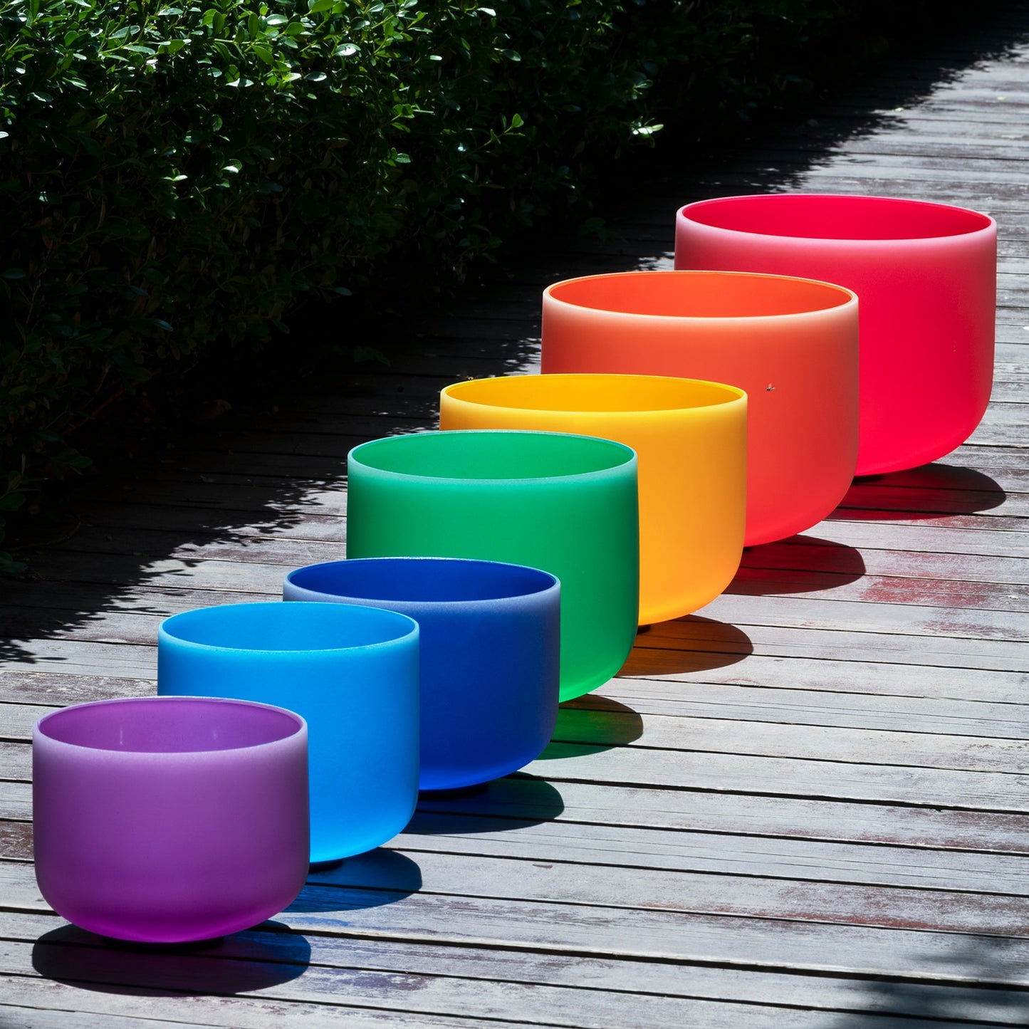 Pure Colored Singing Bowl 7pcs