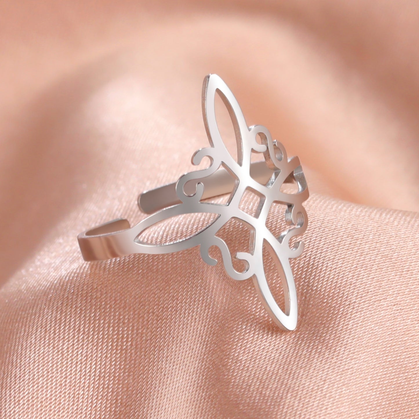 Witch Knots Stainless Steel Ring