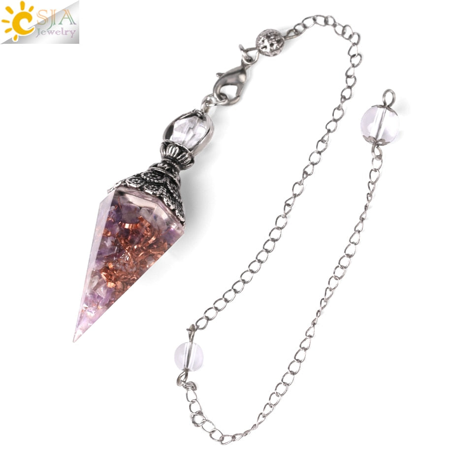 Crystals Pendulums