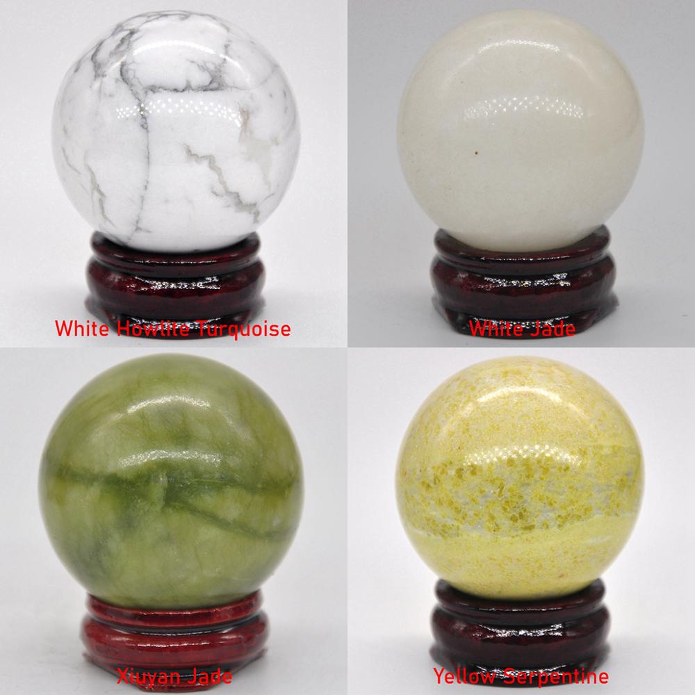 40MM Natural Crystal Sphere