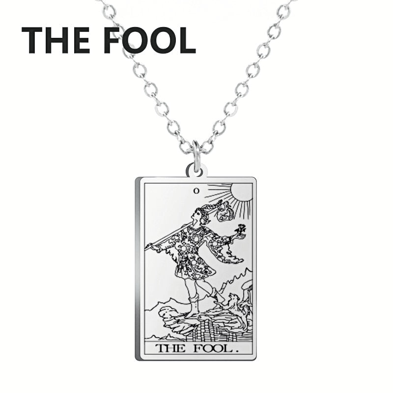 Tarot Cards Pendant Necklace