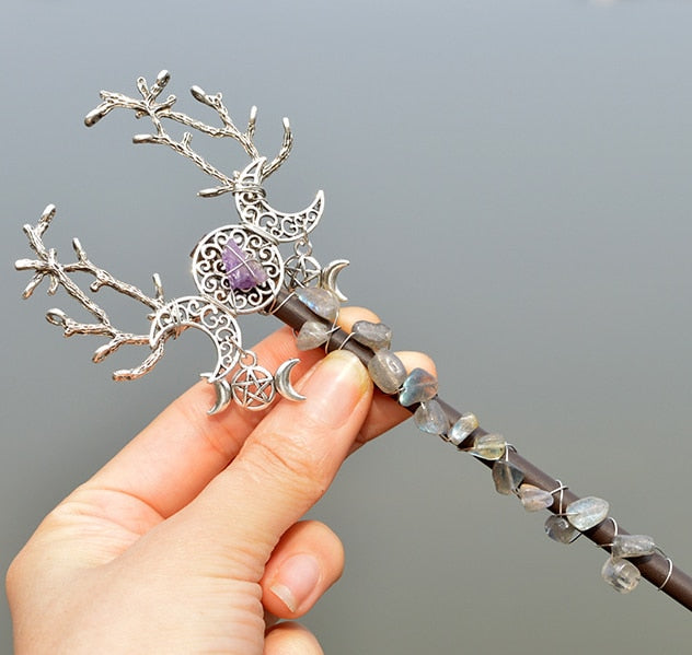 18cm Witch Crystal Wand