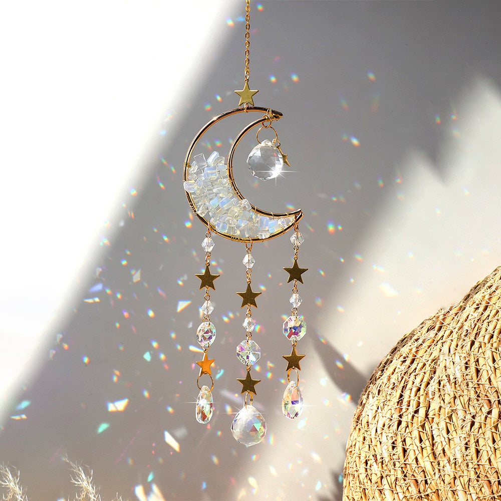 Suncatcher Moon Crystal Prism