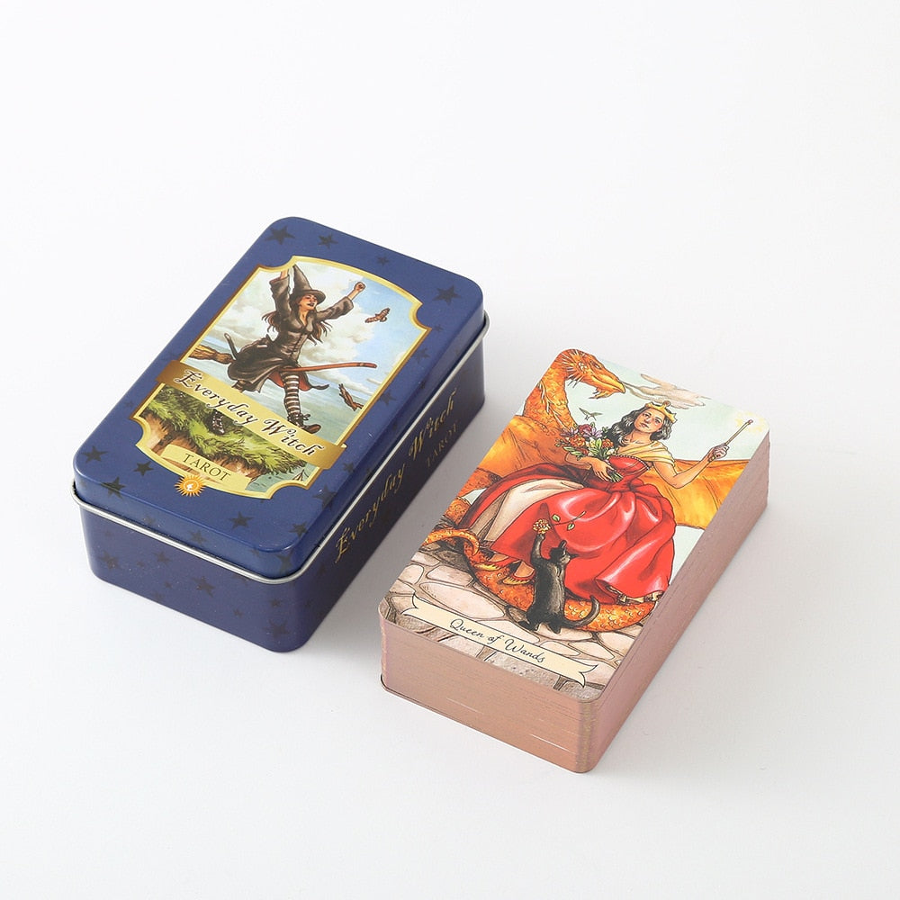 Tarot Cards w/ Metal Case