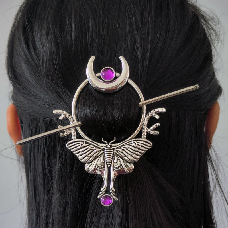 Wiccan Hair Barrette