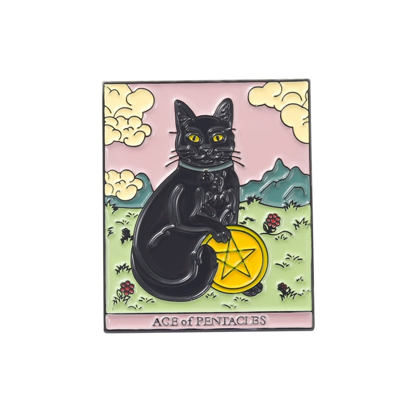 Tarot Enamel Pins