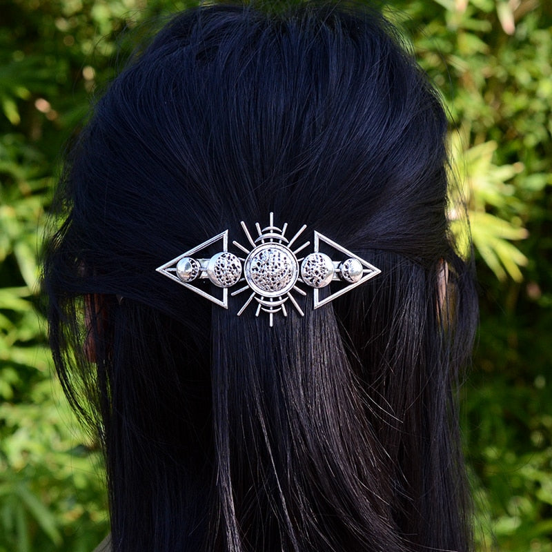 Wiccan Hair Barrette