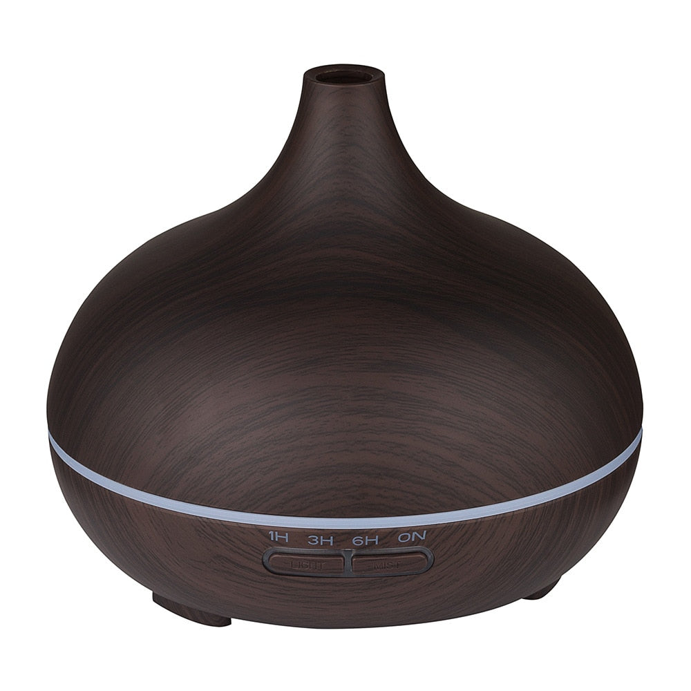 550ml Aromatherapy Essential Oil Diffuser Teardrop w/ Remote