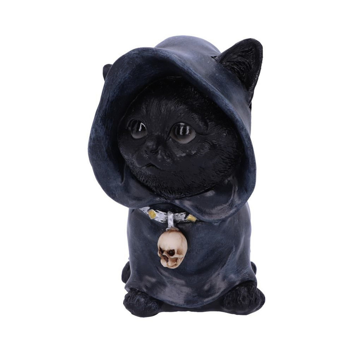 Gothic Cat Witch Grim Reaper Decor