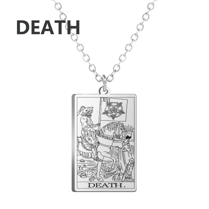 Tarot Cards Pendant Necklace