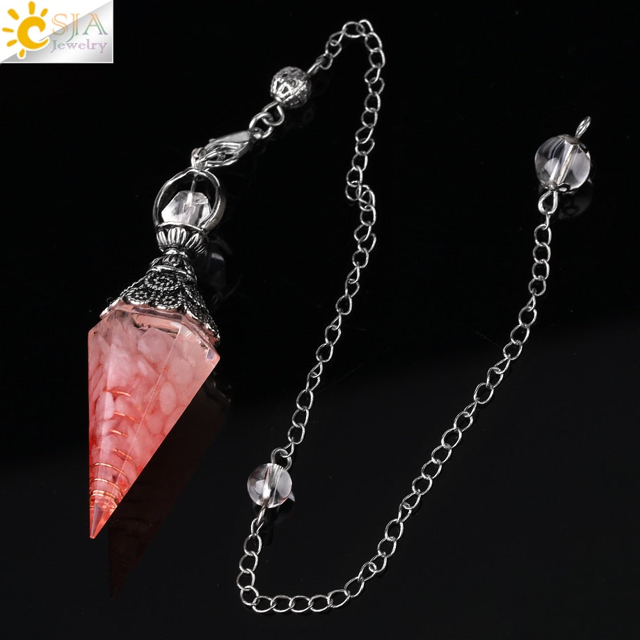 Crystals Pendulums