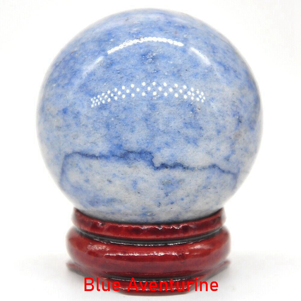 40MM Natural Crystal Sphere