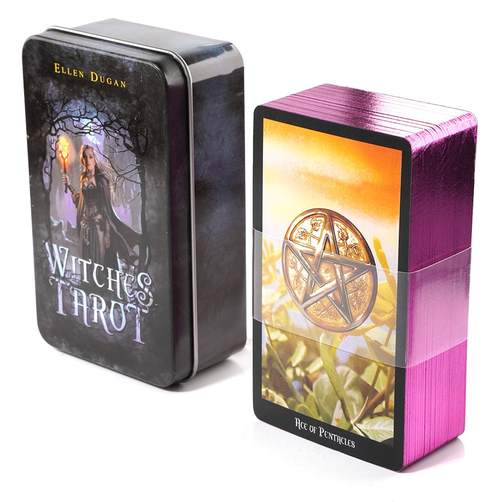 Tarot Cards w/ Metal carrier