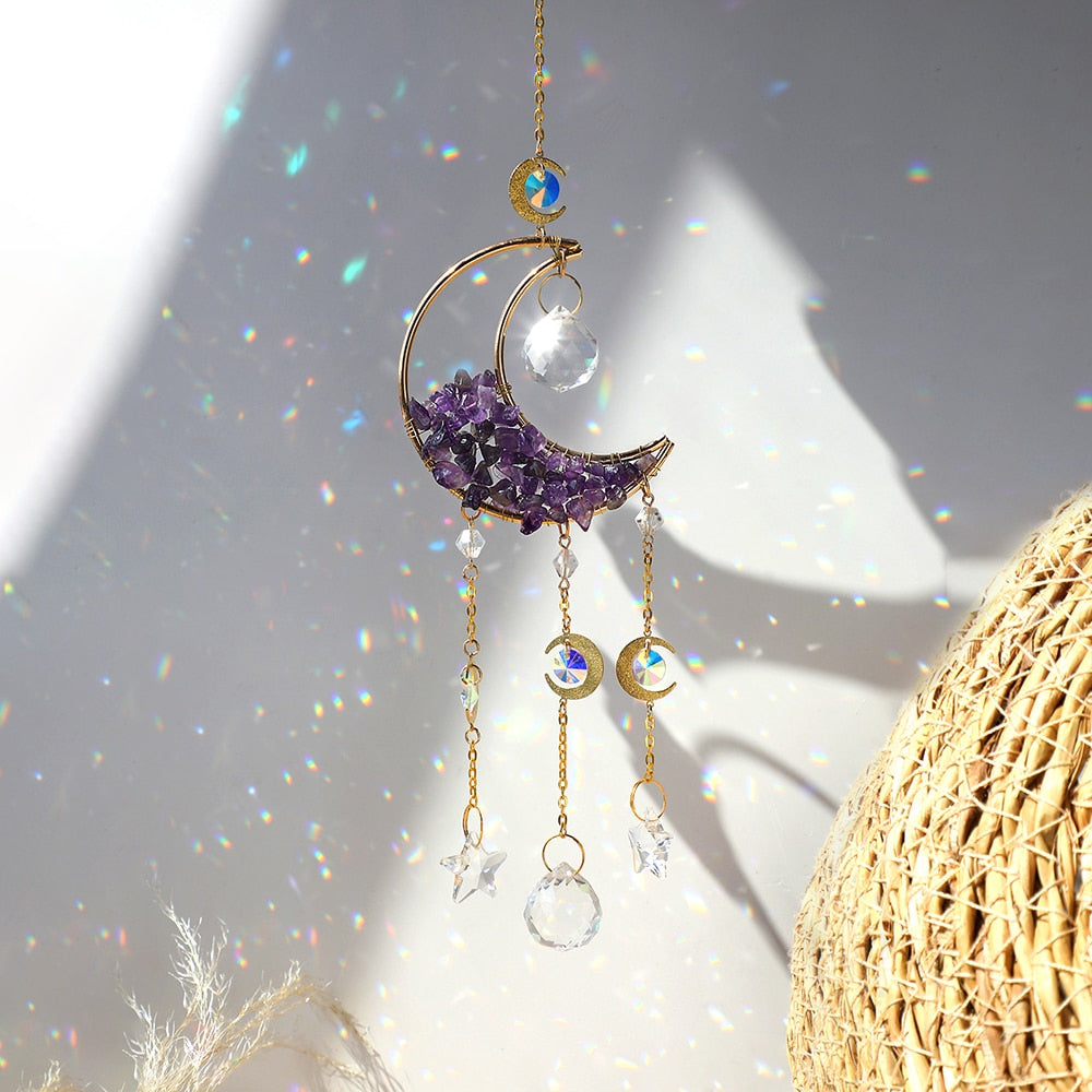 Suncatcher Moon Crystal Prism