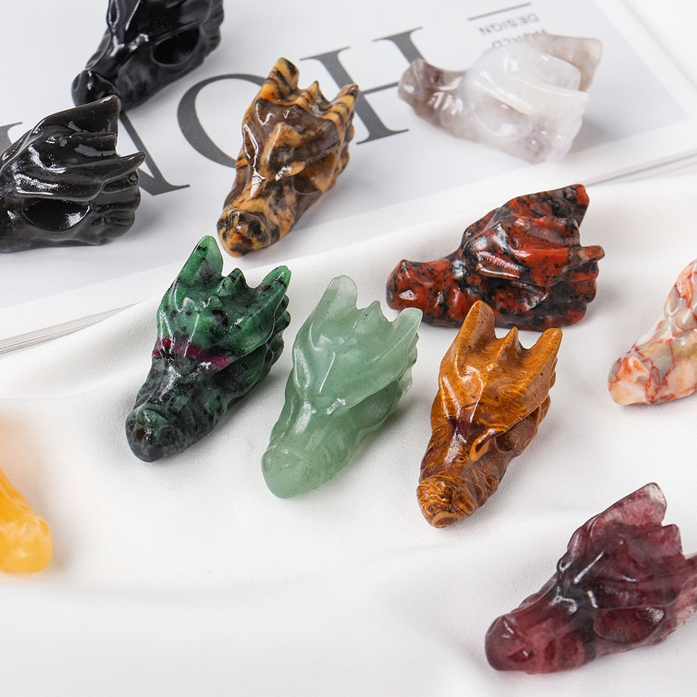 Crystal Dragon Head