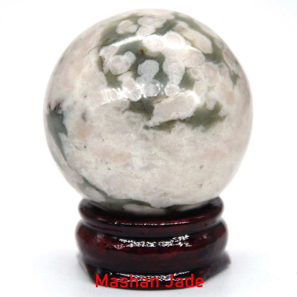 40MM Natural Crystal Sphere