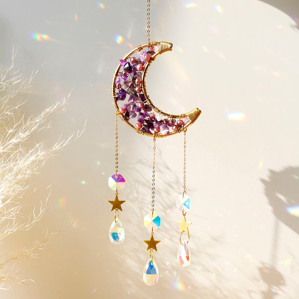 Suncatcher Moon Crystal Prism