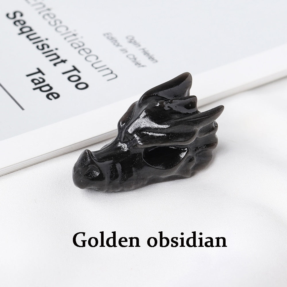 Crystal Dragon Head