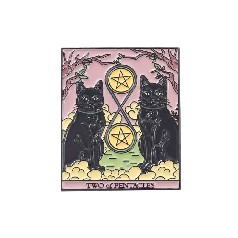 Tarot Enamel Pins