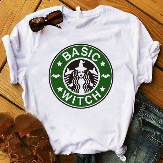 Basic Witch Coffee T-Shirt