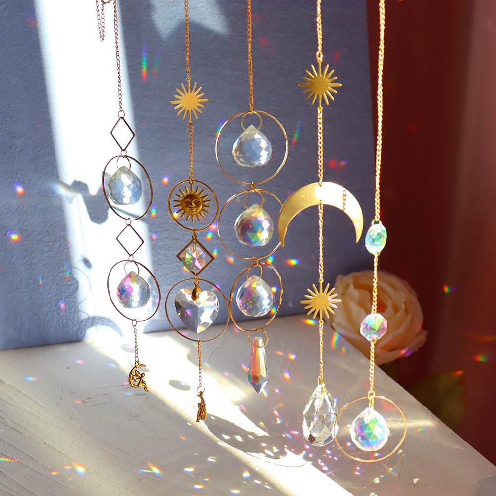 Crystal Sun light catchers