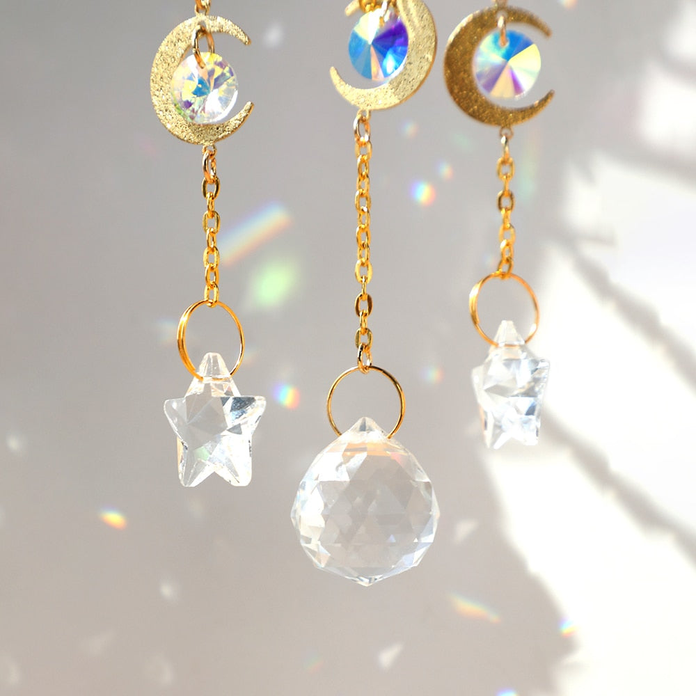 Suncatcher Moon Crystal Prism