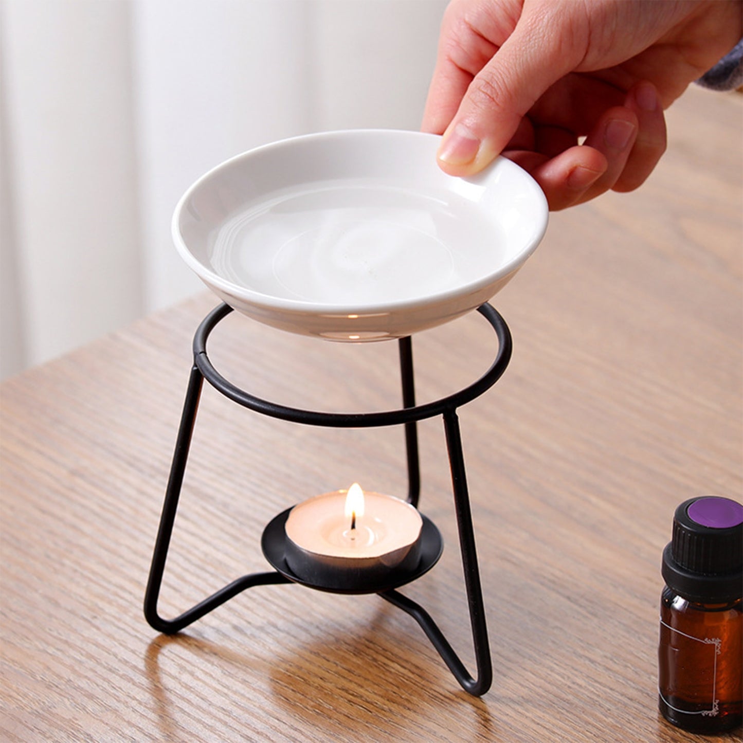 Oil Burner Stylish Tealight Holder Wax Candle Tart Burner