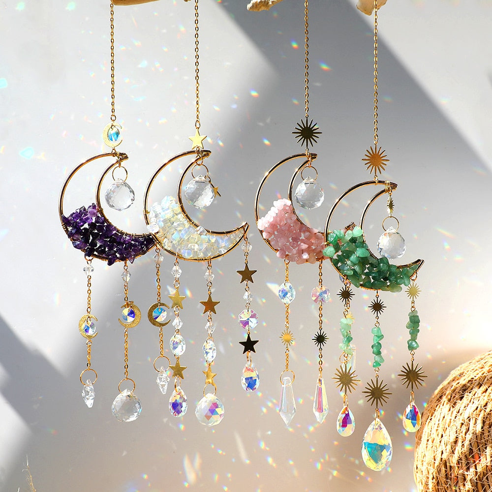 Suncatcher Moon Crystal Prism